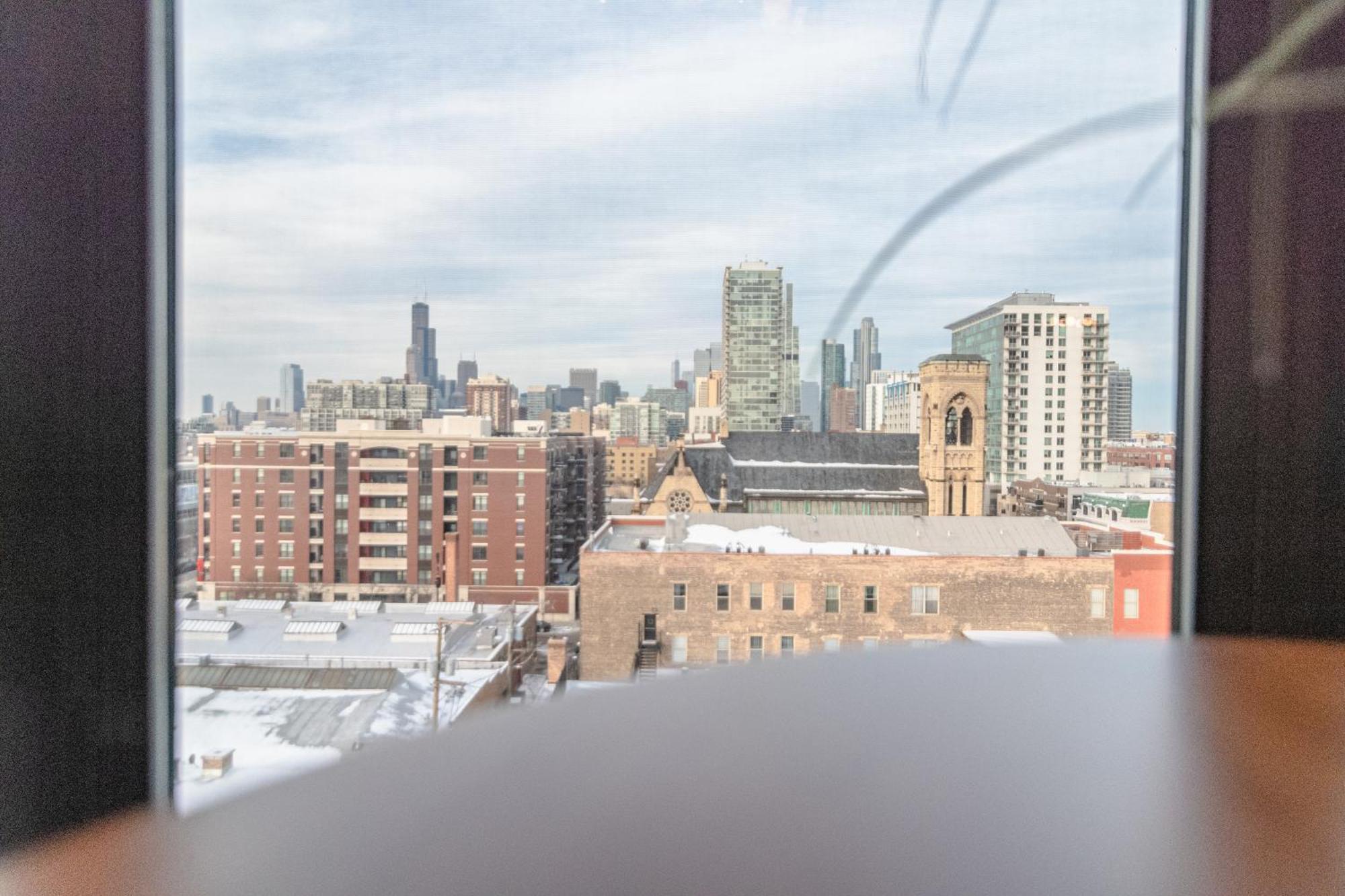 Modern loft in Downtown Chicago with an Amazing city skyline view Zewnętrze zdjęcie