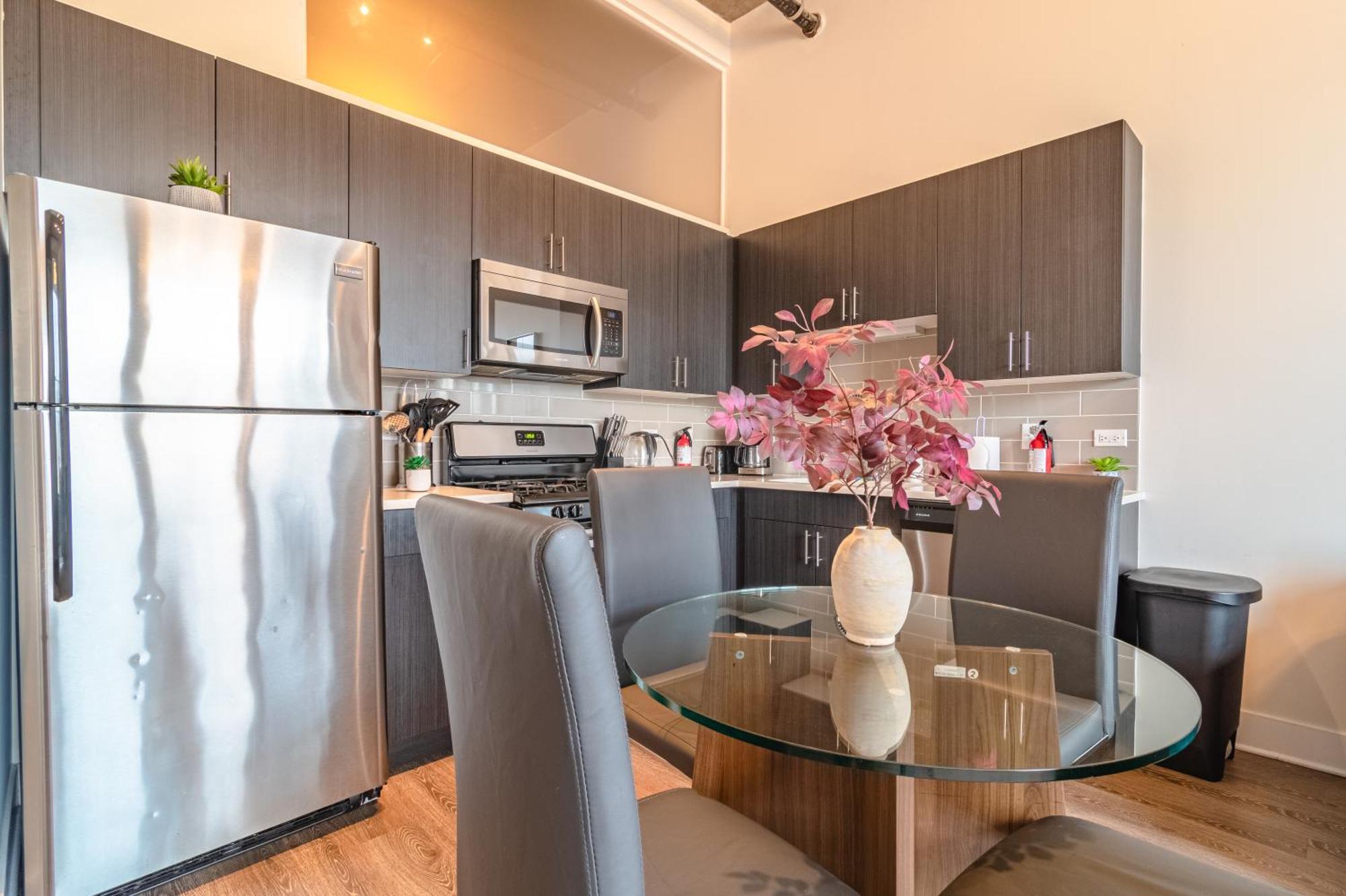 Modern loft in Downtown Chicago with an Amazing city skyline view Zewnętrze zdjęcie