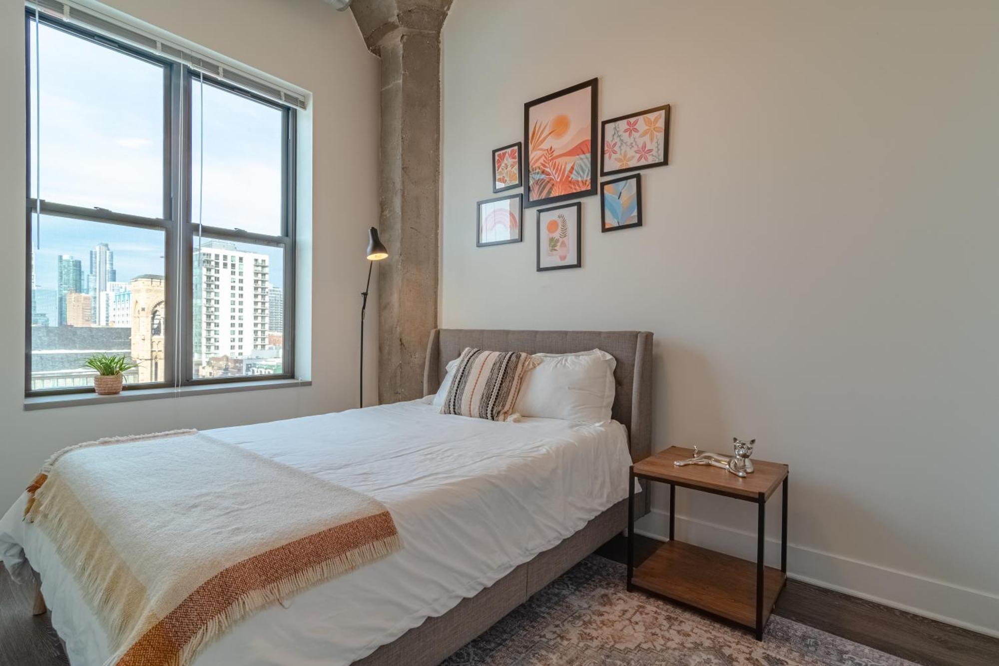 Modern loft in Downtown Chicago with an Amazing city skyline view Zewnętrze zdjęcie